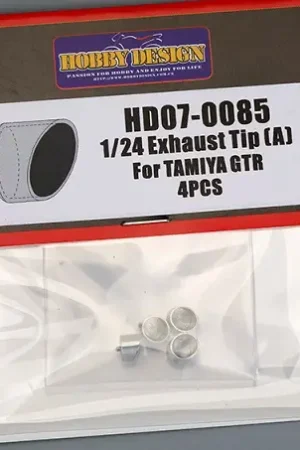 Hobby design 1:24 EXHAUST TIP A FOR TAMIYA GTR R35 - modelbouw Meest Verkocht
