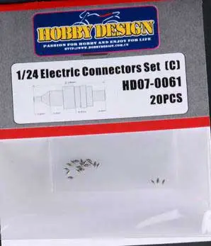Hobby design 1:24 ELECTRIC CONNECTOR SET C - modelbouw Seizoensaanbieding