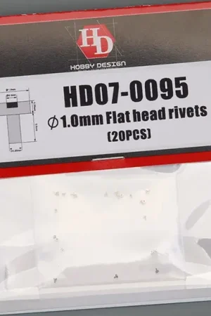 Hobby design 1.0MM FLAT HEAD RIVETS - modelbouw Rechtstreeks Van De Fabrikant