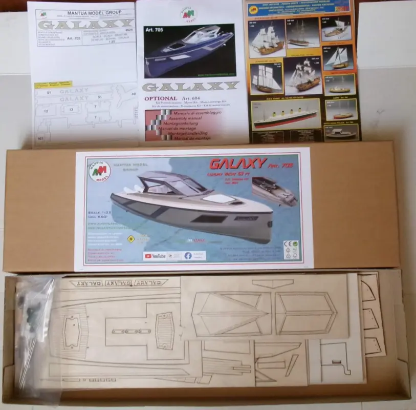 Mantua 1:25 GALAXY LUXURY - modelbouw Rechtstreeks Van De Fabrikant