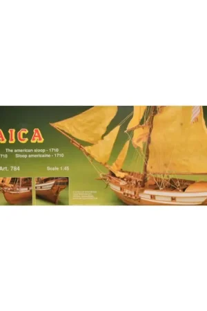 Direct Verzonden Mantua 1:45 Jamaica - houten modelbouw bouwpakket