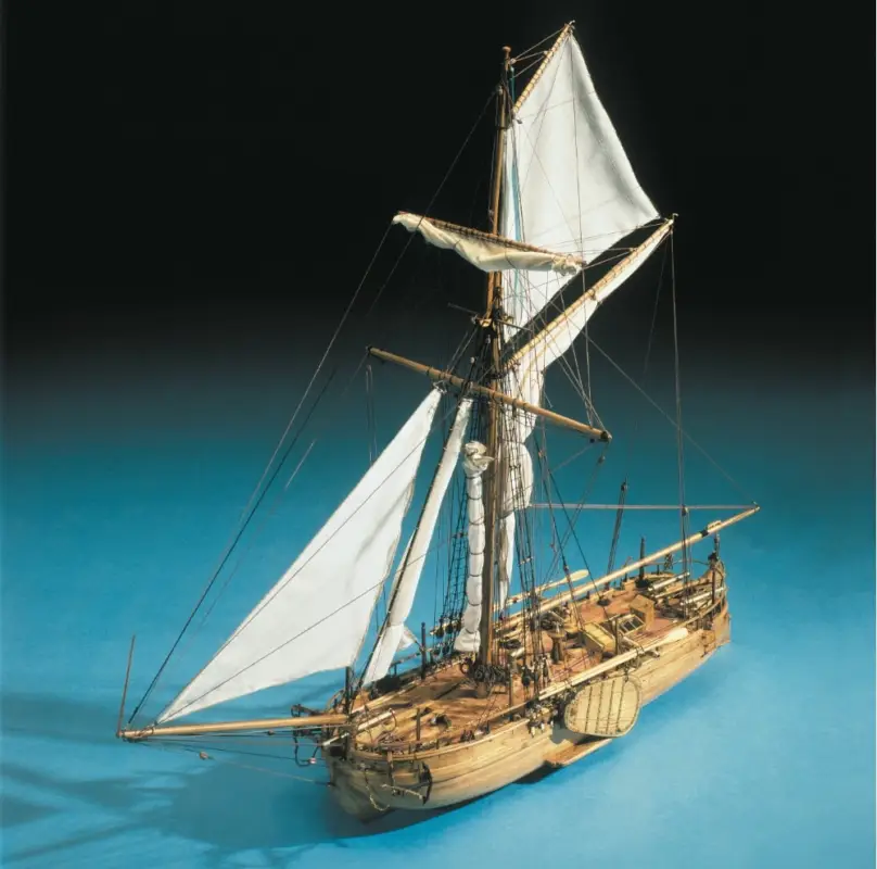Dagaanbieding Mantua 1:43 Dutch Gun Boat 1830 #797