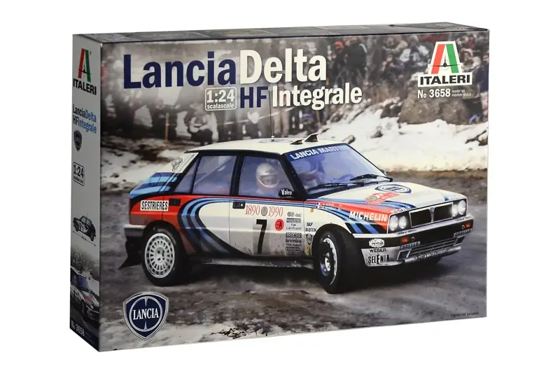 Italeri 1:24 Lancia Delta Hf Integrale #3658 bouwdoos Bestel Nu