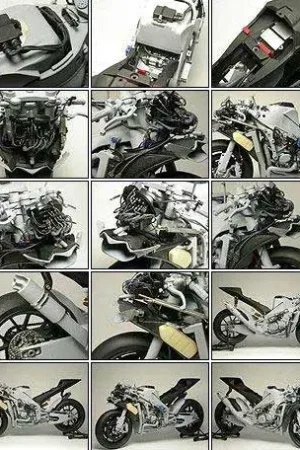 Lage Prijs Das werk 1:12 YZR M1 04 SUPER DETAIL SET