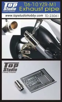 Exclusieve Aanbieding Top studio 1:12 YZR M1 EXHAUST PIPE - modelbouw
