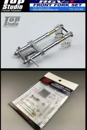 Top studio 1:12 1999 (XR89) RGV-R FRONT FORK SET - modelbouw Speciale Aanbieding