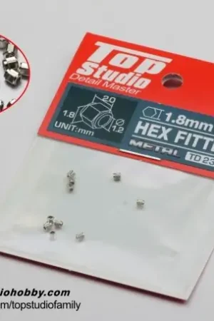 Top studio 1.8MM HEX FITTING - modelbouw Betrouwbaar