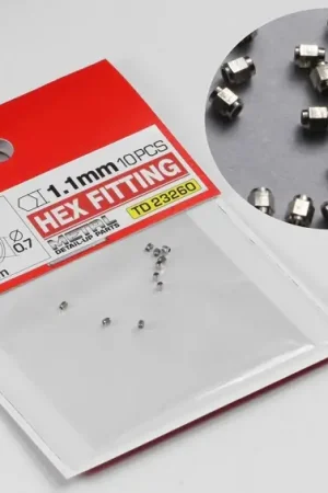 Top studio 1.1MM HEX FITTING - modelbouw Finale Uitverkoop