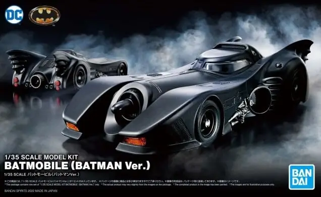Bandai 1:35 BATMOBILE 1989 BATMAN - modelbouw Alleen Vandaag