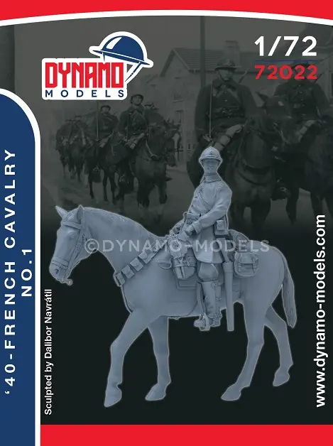 Nu Kopen Dynamo Models 1:72 1940 French Cavalry 1 - modelbouw