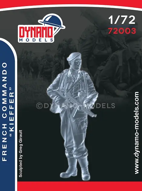 Betrouwbaar Dynamo Models 1:72 French Commando Kieffer - modelbouw