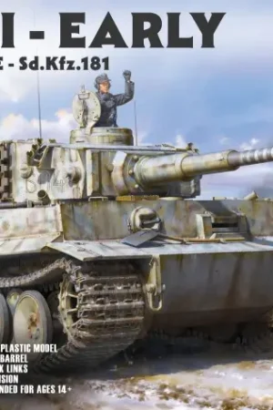 Laatste Versie Andy'S Hobby Headquarters 1:16 Tiger I Early 3 In 1 - modelbouw