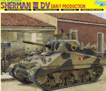 Dragon 1:35 Sherman Iii Dv Early Production - modelbouw Flitsaanbieding