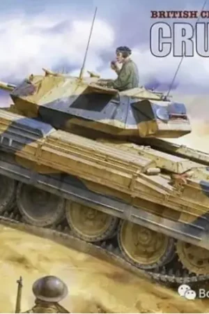 Beperkte Voorraad Border Model 1:35 British Cruiser Tank Mk. Vi - Crusader Mk. Iii - modelbouw