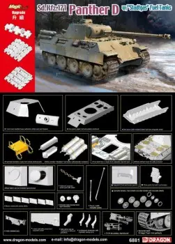 Dragon 1:35 Panther D With Stadtgas Fuel Tank - modelbouw Nu Kopen