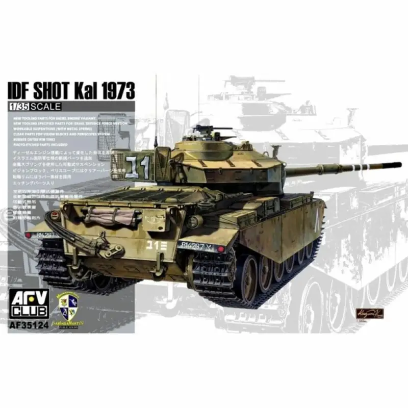 Afv 1:35 Idf Shot Kal 1973 #35124 Dagaanbieding
