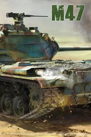 Laatste Versie Takom 1:35 M47/G Patton - U.S. Medium Tank - 2 In 1 - modelbouw