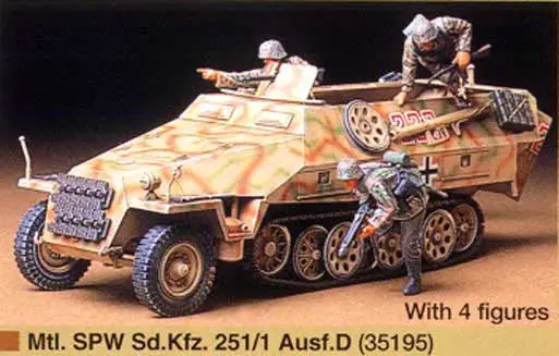 Tamiya 1:35 Mt I Spw Sd. Kfz. 251/1 Ausf. D - modelbouw Voordeelprijs