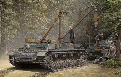 Betrouwbaar Trumpeter 1:35 Bergepanzer Iv Recovery - modelbouw