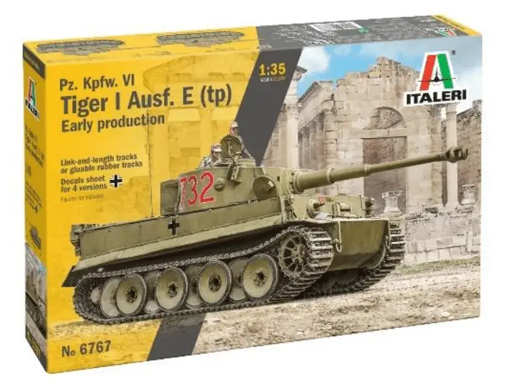 Italeri 1:35 Pz.kpfw.VI Tiger I Ausf. E/H1 PRE-ORDER - modelbouw Dagaanbieding