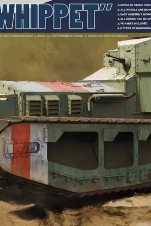 Express Levering Takom 1:35 Wwi Medium Tank - Mk. A "Whippet" - modelbouw