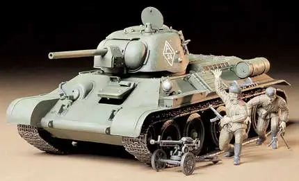 Korting Tamiya 1:35 Russian T34 / 76 "Chtz" Version -1943 Production - modelbouw