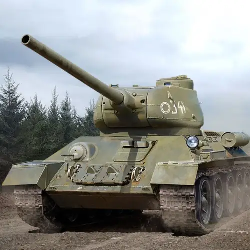 Academy 1:72 Soviet Medium Tank T-34-85 New Design - modelbouw Merkproduct