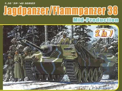 Dragon 1:35 Jagdpanzer/Flammpanzer 38 Mid Production - modelbouw Must-Have