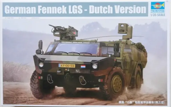 Lage Prijs Trumpeter 1:35 Fennek Lgs Nederlandse Versie - modelbouw