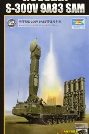 Trumpeter 1:35 Russian S-300V 9A83 Sam bouwdoos Gratis Retour
