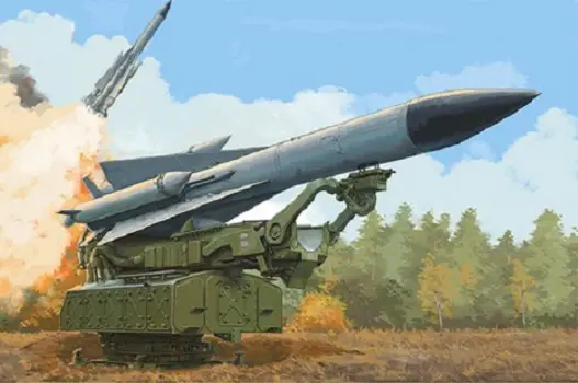 Op = Op Trumpeter 1:35 Russian 5V28 Of 5P72 Launcher Sam-5 Gammo - modelbouw