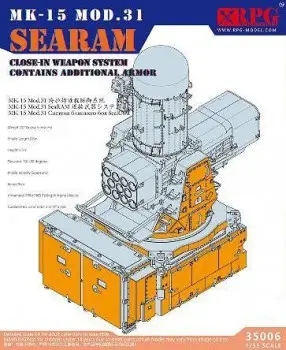 Weekendaanbieding Rpg Scale Model 1:35 Mk-15 Phalanx Searam Mod-31 With Additional Armour - modelbouw