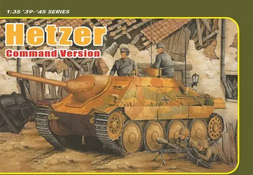 Seizoensaanbieding Dragon 1:35 Hetzer Command Version - modelbouw