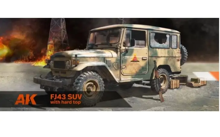 Ak Interactive 1:35 Fj43 Suv With Hard Top - modelbouw Hete Deal