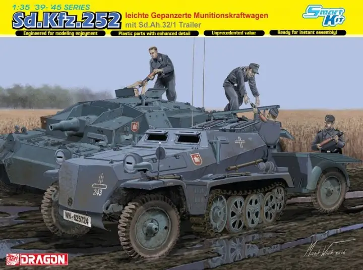 Finale Uitverkoop Dragon 1:35 Sd.Kfz.252 Munitionskraftwagen - modelbouw