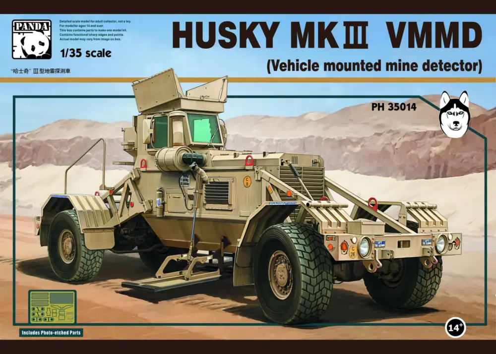 Zimi model 1:35 Husky Mk.III CMMD PRE-ORDER - modelbouw Aanbieding