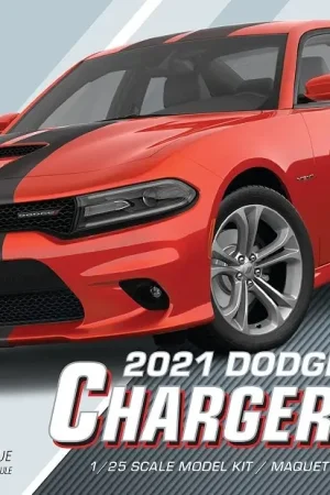 Amt 1:25 2021 Dodge Charger Rt - modelbouw Hoge Kwaliteit