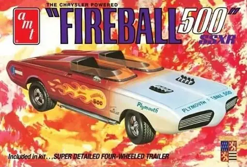 Amt 1:25 George Barris Fireball 500 - modelbouw Direct Beschikbaar