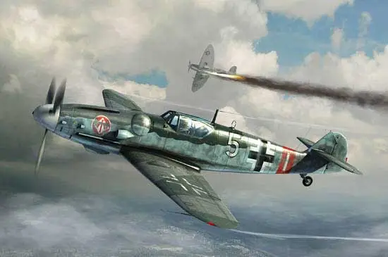 Gratis Retour Trumpeter 1:32 Messerschmitt Bf 109G 6 bouwdoos