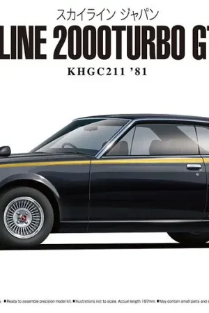 Beperkt Aanbod Aoshima 1:24 Nissan Khgc211 Skyline Ht 2000 Turbo Gt-E 1981 - modelbouw