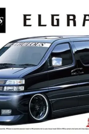 Aoshima 1:24 Nissan Fablous Ape50 Elgrand #AO06530 Betaalbaar