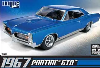 Mpc 1:25 1967 Pontiac Gto - modelbouw Weekendaanbieding