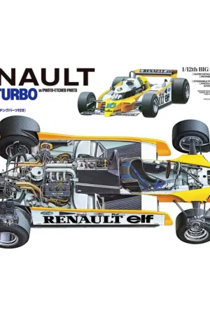 Tijdelijk Beschikbaar Tamiya 1:12 Renault Re 20 Turbo W/Photo- Etched Parts) #12033