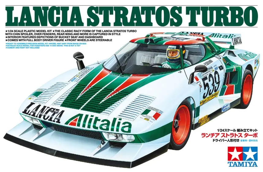 Actieprijs Tamiya 1:24 Lancia Stratos Turbo - modelbouw