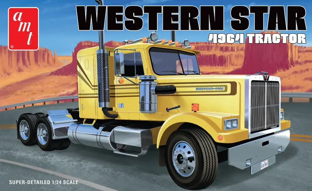 Amt 1:24 Western Star 4964 Tractor - modelbouw Gecertificeerd