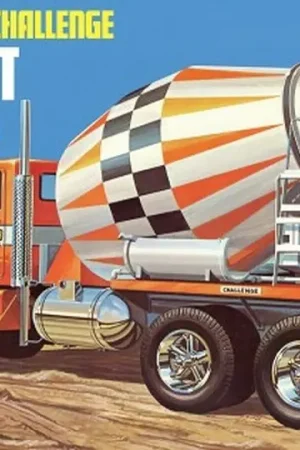 Amt 1:25 Kenworth Challenge Transit Cement Mixer - modelbouw Beperkt Aanbod