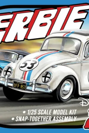 Polar Lights 1:25 Herbie Volkswagen Beetle PRE-ORDER #PPL1005 Populair