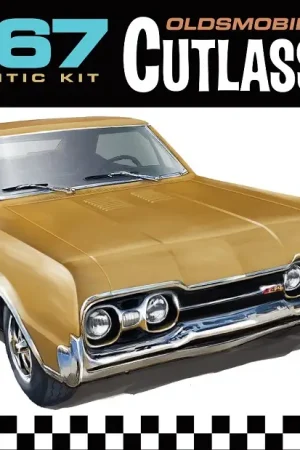 Amt 1:25 1967 Oldsmobile Cutlass 442 - modelbouw Direct Beschikbaar