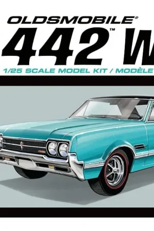 Op = Op Amt 1:25 Oldsmobile 422 Hardtop 1966 - modelbouw