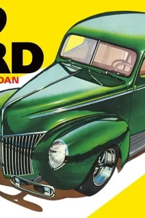 Gecertificeerd Amt 1:25 Ford Tudor Sedan 1939 - modelbouw